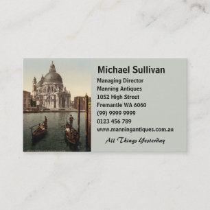 Santa Maria della Salute I, Venetië, Italië Visitekaartje
