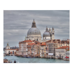 Santa Maria della Salute, Venetië Italië Perfect Poster