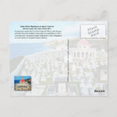 Santa Maria Magdalena de Pazzis begraafplaats Briefkaart (Achterkant)