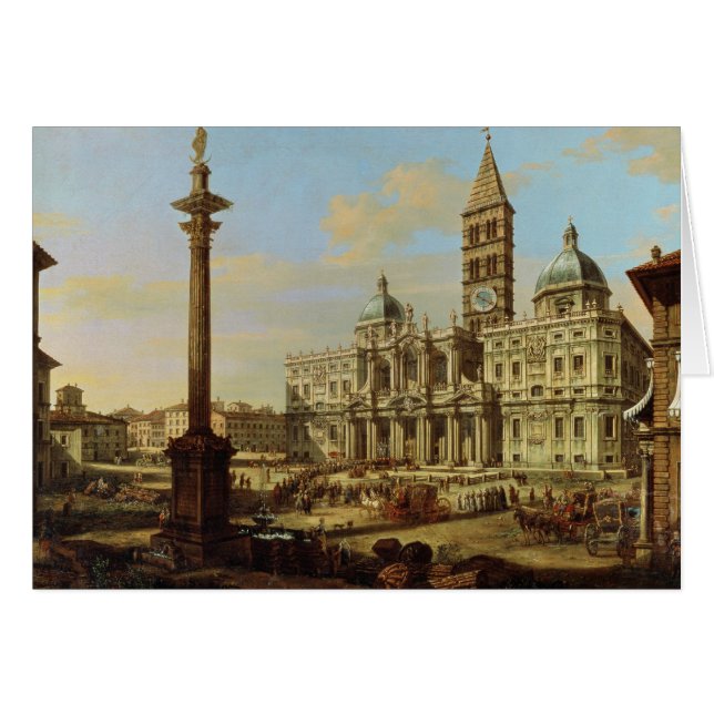 Santa Maria Maggiore, Rome, 1739 (Devant horizontal)