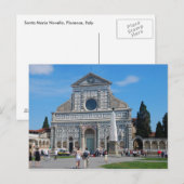 Santa Maria Novella Briefkaart (Voorkant / Achterkant)