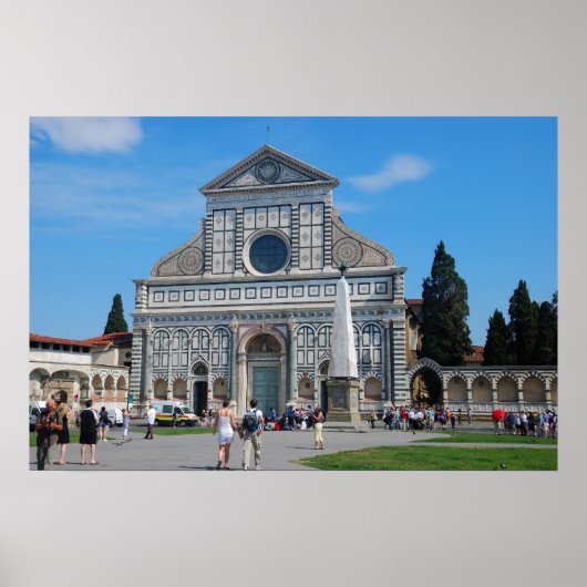 Santa Maria Novella Poster (Voorkant)
