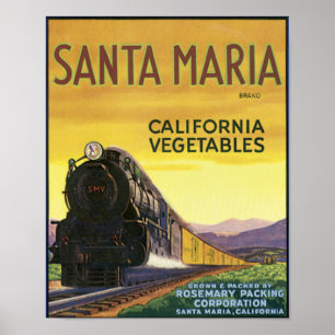 Santa Maria Poster