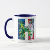 SANTA MET BALLOONS EN CHRISTMAS TREE H MONOGRAM MOK (Links)