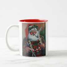 Santa met Garland Mok