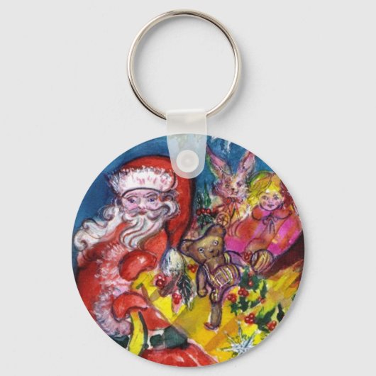 SANTA MET GIFTS SLEUTELHANGER (Voorkant)