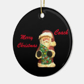 SANTA MET TREE CHRISTMAS COACH ORNAMENT (Links)