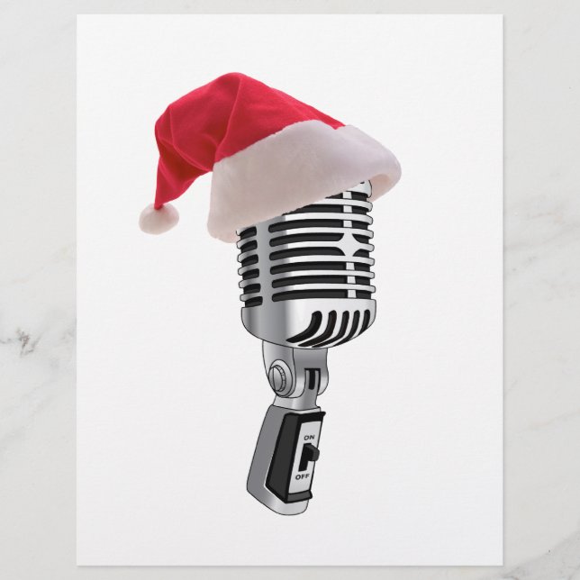 santa-microfoon (Voorkant)