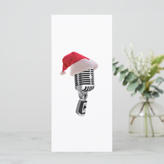 santa-microfoon (Staand voorkant)