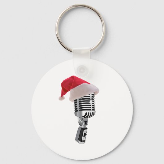 santa-microfoon sleutelhanger (Voorkant)