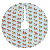 Santa Milk Cookies Draken Kerstboom Rok (Voorkant)