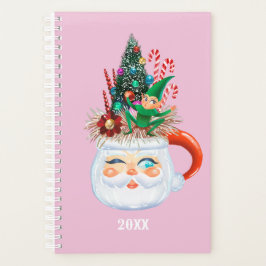  Santa Mok Pink Planner