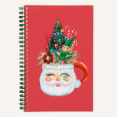 Santa Mok Rood Notitieboek (Voorkant)
