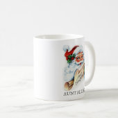 Santa Mok, Vintage met naam Koffiemok (Voorkant rechts)