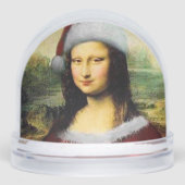 Santa Mona Lisa Merry Christmas Funny (Avant)