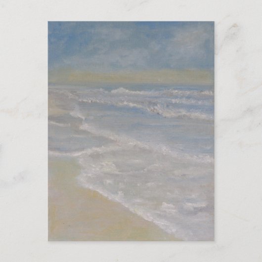 Santa Monica Beach Briefkaart (Voorkant)