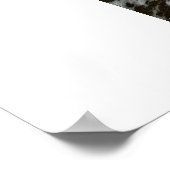 Santa Monica Beach in de herfst. Poster (Hoek)