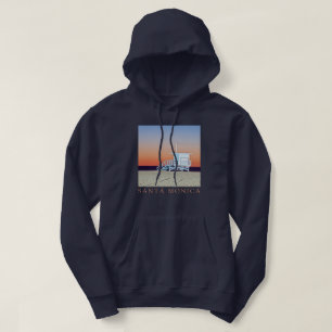 Santa Monica Beach   Los Angeles, Californië Hoodie