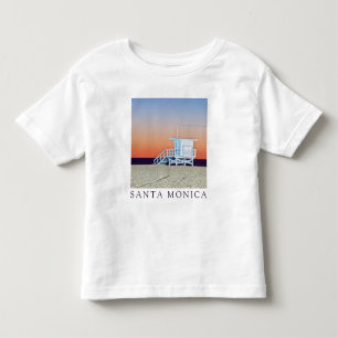 Santa Monica Beach Los Angeles, Californië Kinder Shirts