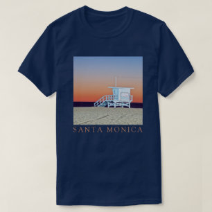 Santa Monica Beach Los Angeles, Californië T-shirt