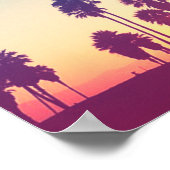 Santa Monica Beach Poster (Hoek)