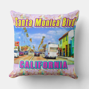 "Santa Monica Blvd 1" Kussen