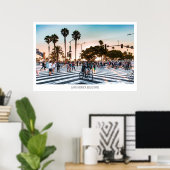 Santa Monica Boulevard, Los Angeles, Verenigde Sta Poster (Thuiskantoor)