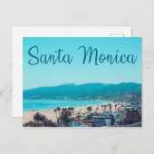 Santa Monica Briefkaart (Voorkant / Achterkant)
