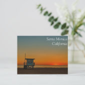 Santa Monica Briefkaart (Staand voorkant)