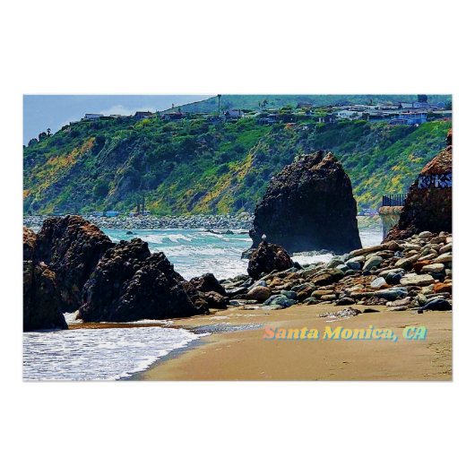 Santa Monica, CA Perfect Poster (Voorkant)