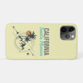 Santa Monica California Geometric Palms Case-Mate iPhone Case (Achterkant (horizontaal))