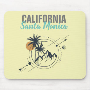Santa Monica California Geometric Palms Muismat