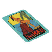 Santa Monica, California Magnet Magneet (Rechterzijde)