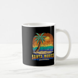 Santa Monica Californië Vintage in nood Souveni Koffiemok