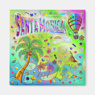 Santa Monica Mélodie Intemporelle Magnet