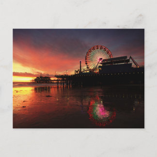 Santa Monica Pier Briefkaart