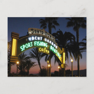 Santa Monica Pier briefkaart