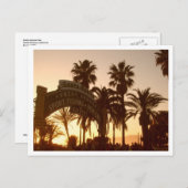 Santa Monica Pier Briefkaart (Voorkant / Achterkant)
