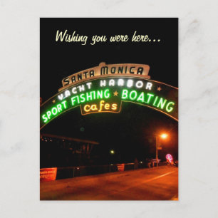 Santa Monica Pier Briefkaart