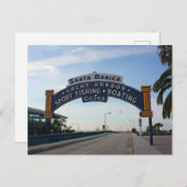Santa Monica Pier Briefkaart (Voorkant / Achterkant)