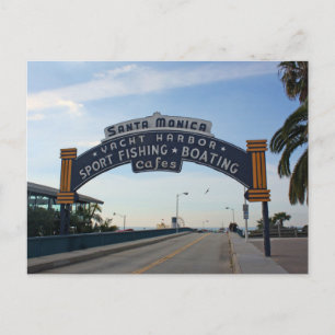 Santa Monica Pier Briefkaart