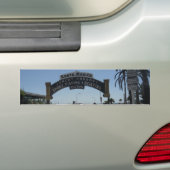Santa Monica Pier Bumpersticker (Op auto)