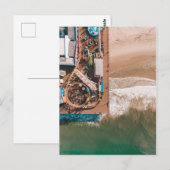 SANTA MONICA PIER, CALIFORNIA - AERIAL UITZICHT BRIEFKAART (Voorkant / Achterkant)