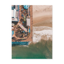 SANTA MONICA PIER, CALIFORNIA - AERIAL UITZICHT