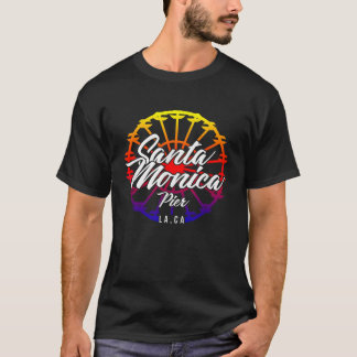 Santa Monica Pier LA CA T-shirt