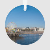 Santa Monica Pier Ornament (achterkant)