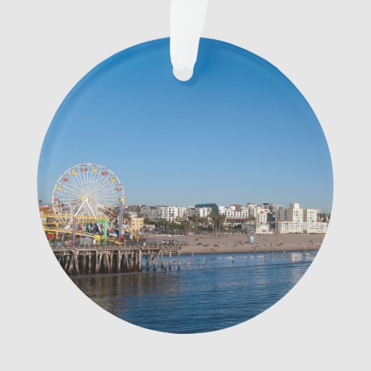 Santa Monica Pier Ornament (voorkant)