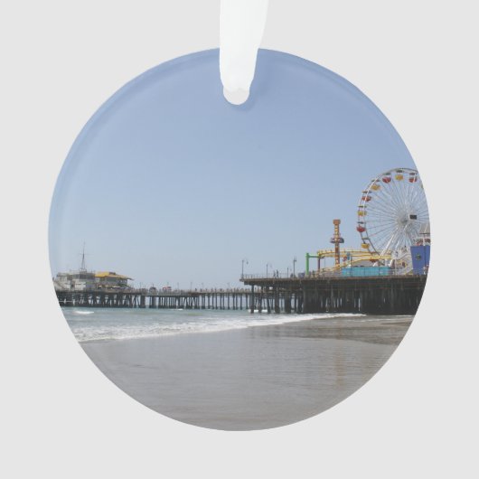Santa Monica Pier Ornament (voorkant)