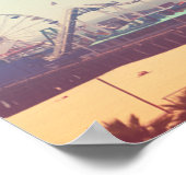 Santa Monica Pier Poster (Hoek)