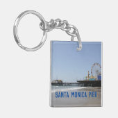 Santa Monica Pier Sleutelhanger (Voorkant Links)